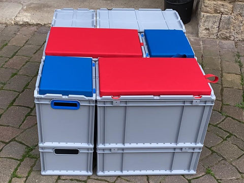 Boxenset für Heckauszug VW 120cm / 12 Boxen